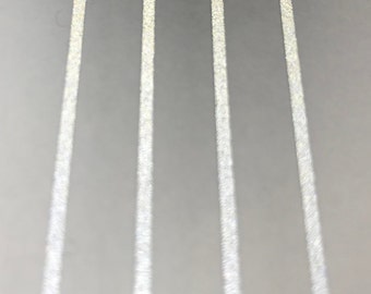 Reflective Vinyl Pinstripe - 4 strips - 1/16" wide x 2 feet long (Total of 8 feet)