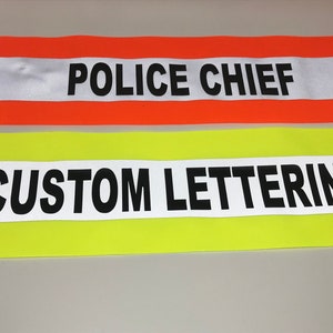High Visibility Custom Sew-on Reflective Panels - 4 Panel Lengths