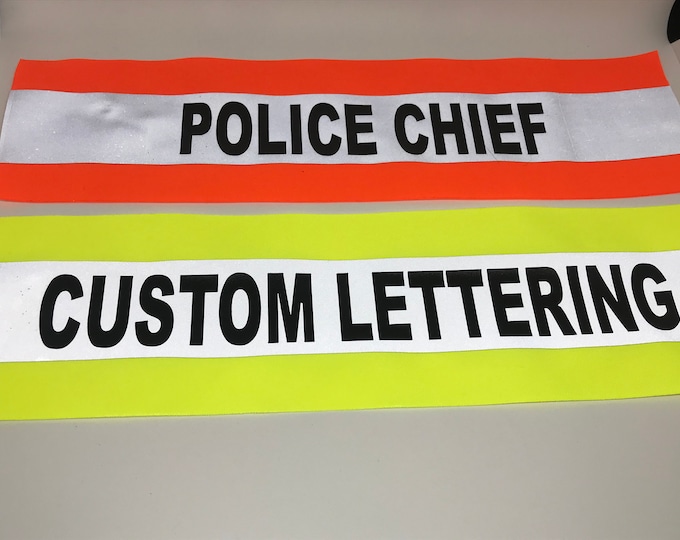 High Visibility Custom Sew-on Reflective Panels - 4 Panel Lengths