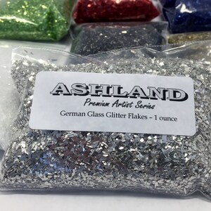 German Glass Glitter Made with Genuine Silver image 9