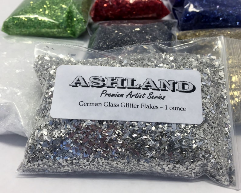 German Glass Glitter Made with Genuine Silver image 9