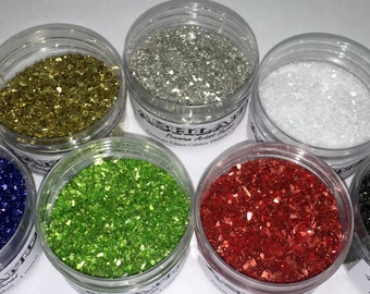 German Glass Glitter - Made with Genuine Silver