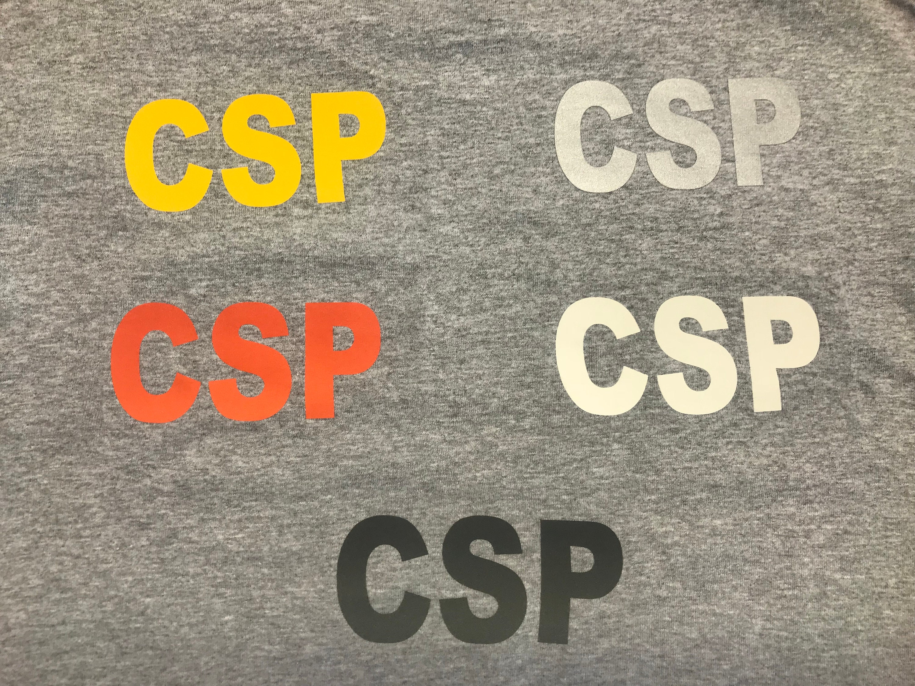 Custom Reflective Iron-On Letters, 2.5 Inch, 5 colors