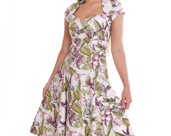 Summer Wedding Party Dress Sweetheart Neckline Hummingbird