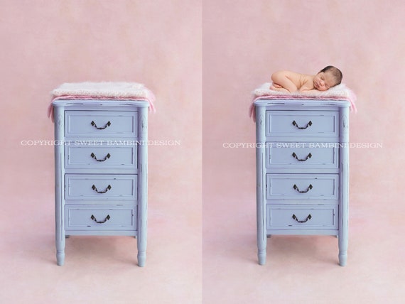 Newborn Digital Backdrop For Boys Or Girls Chest Of Drawers Etsy
