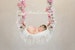 Digital Backdrop Newborn Photography -  Ariana Floral Swing 