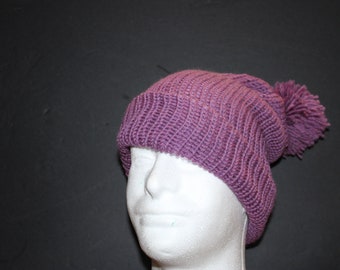 Knitted Hat 100% Highland Wool. SEVERAL COLORS Hand Made