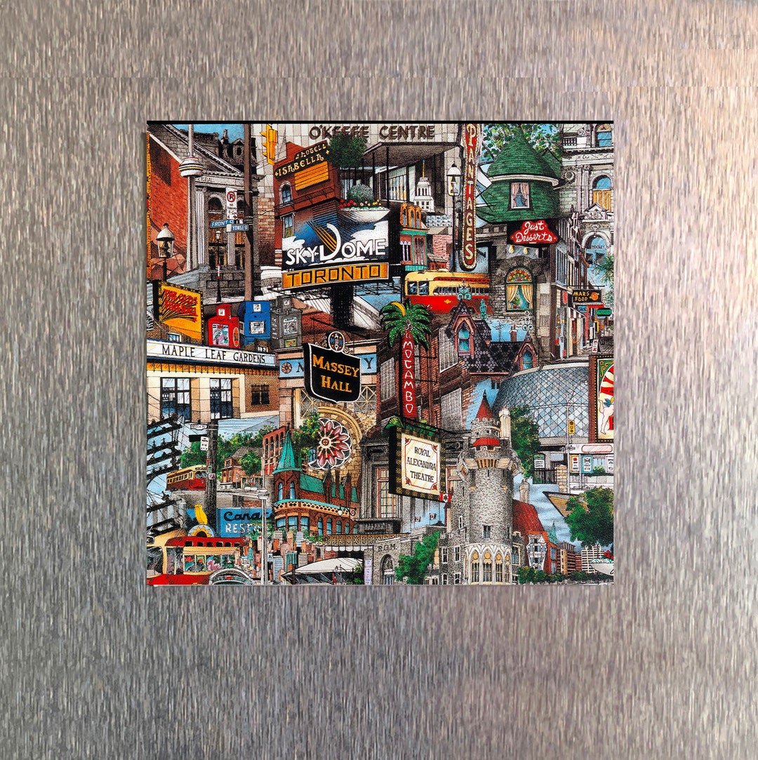 My Toronto Fridge Canada Souvenir Toronto Etsy