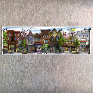 Aimant de Toronto de quartier de Junction | Aimants pour réfrigérateur Toronto | Aimant de quartier de Toronto | Cadeaux Toronto