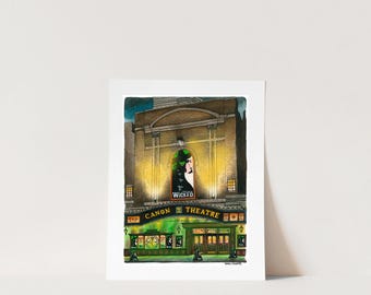 Póster de Wicked, el musical / Impresiones artísticas de teatro musical / Wicked, el musical