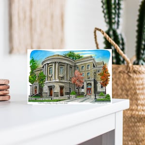 University of Toronto Notecard | Sir Sanford Fleming Faculty Building |  UofT Greeting Cards