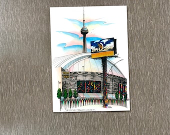 Skydome Toronto Souvenirs Magnet | Toronto Blauhäher | Skydome-Kühlschrankmagnet | Kanada Souvenir Magnet | Geschenk für Ihn