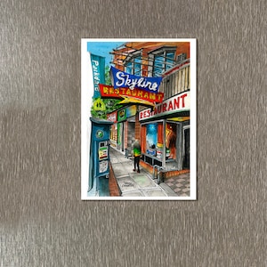Skyline Restaurant Toronto Fridge Magnets | Landmark Magnet Toronto