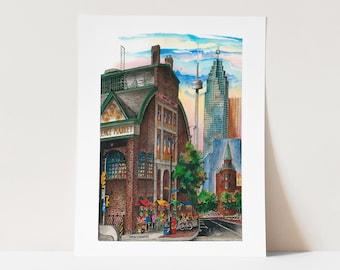 St Lawrence Market Toronto Poster | Toronto Art Prints