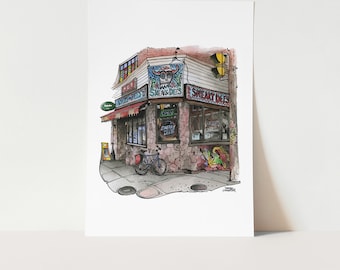 Sneaky Dees Posters | Posters of Toronto | Toronto Themed Art Prints