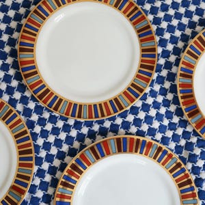 70's Fitz & Floyd U.S.A.ミッドセンチュリー プレート×3 Mid Century Fitz and Floyd - Etsy