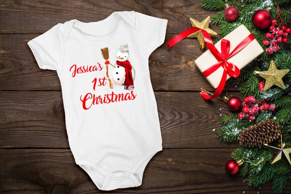 personalised baby christmas