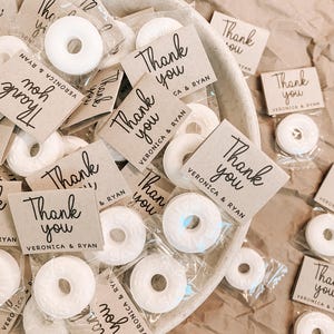 Personalized Wedding Mints: Bulk Favors with Custom Tags