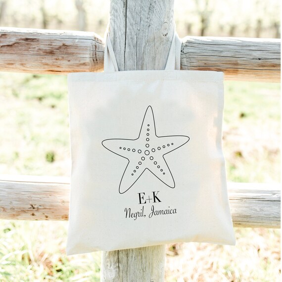 Destination Wedding Ideas Canvas Tote Bag Custom Bag Etsy