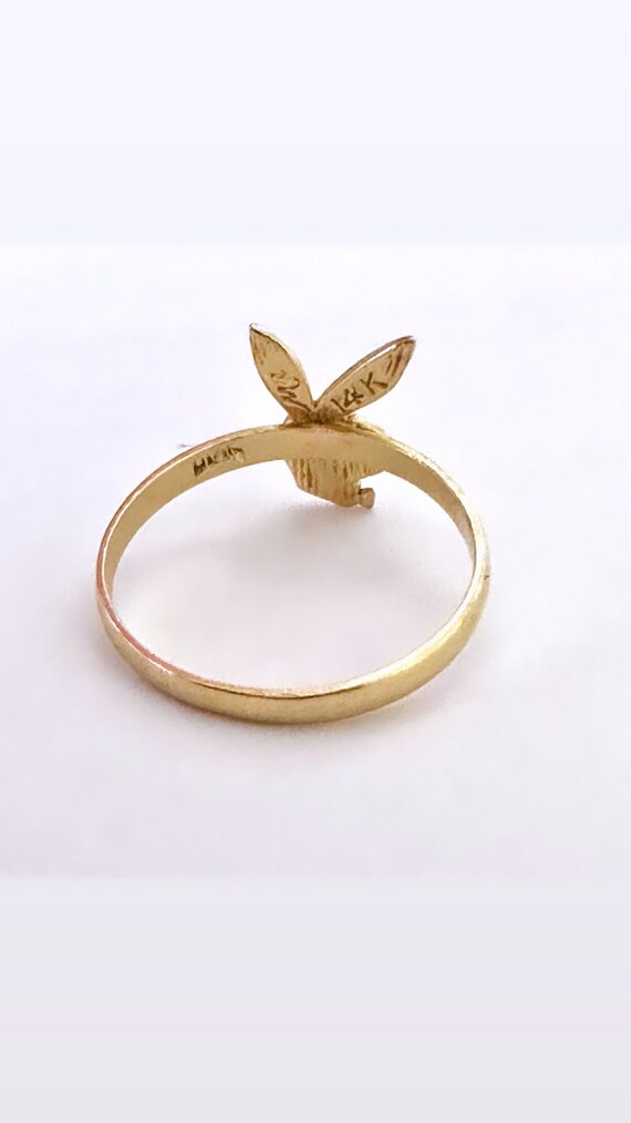 14k Playboy ring - image 2