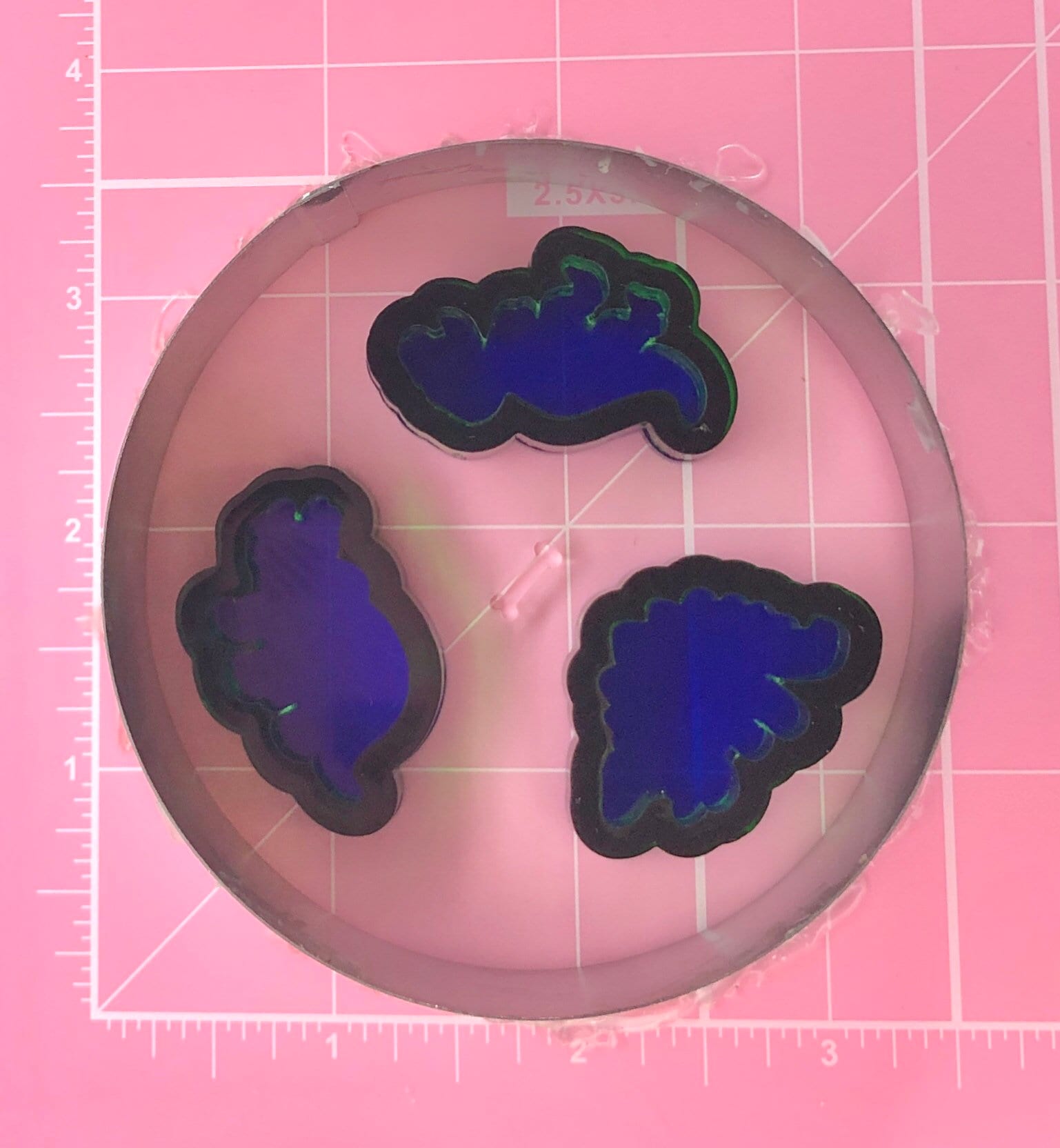 Resin Shaker Mold : kawaii mermaid shell wings resin silicone mould , resin  craft supplies