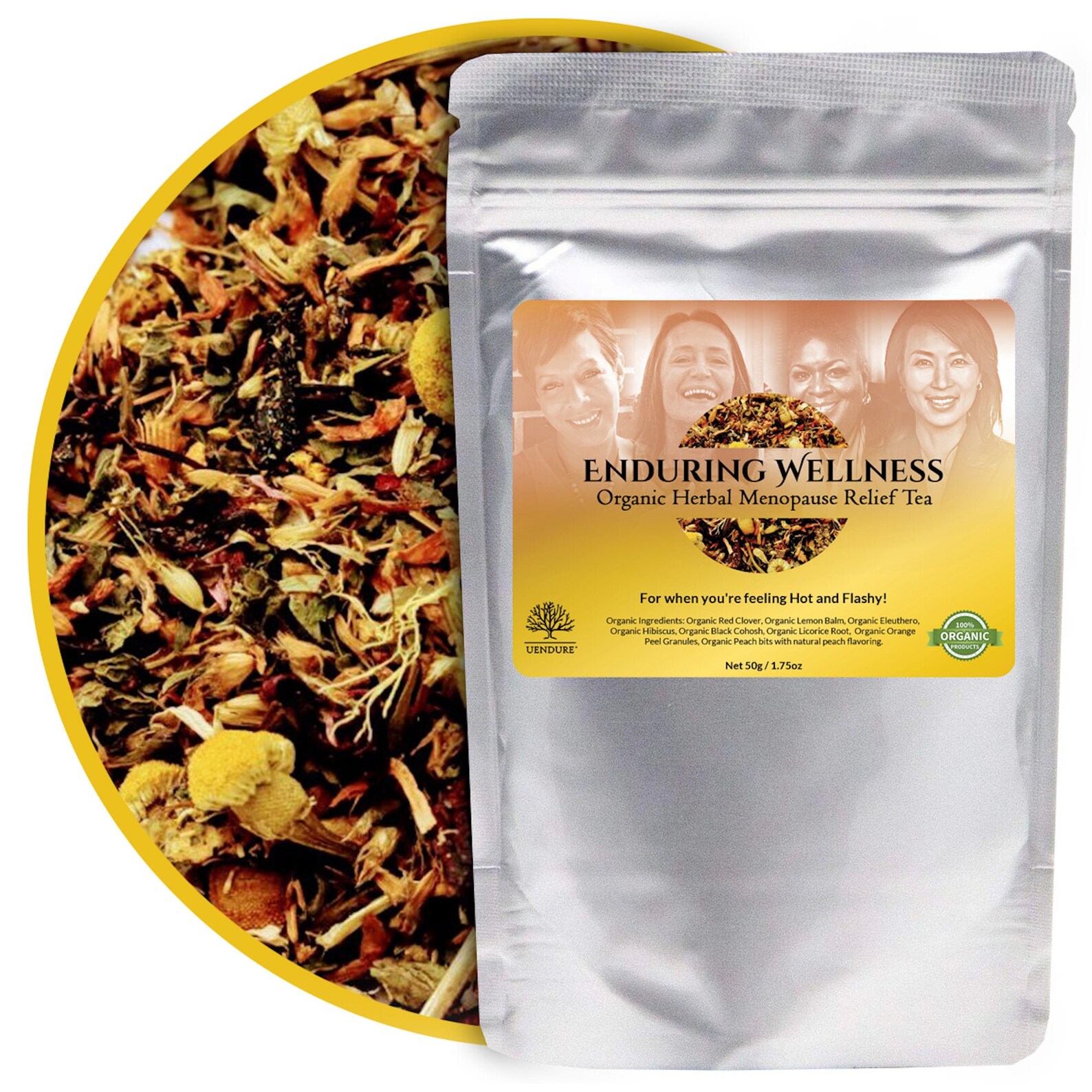 Organic Menopause Tea, Check Out the Reviews Premium Tea Bags Herbal Hormonal Relief Tea Blend