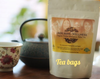 Organic Menopause Tea Bags: Herbal Relief for Hot Flashes