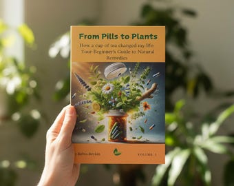 Book - From Pills to Plants: Beginner's Guide to Herbal Remedies - Fast Shipping!