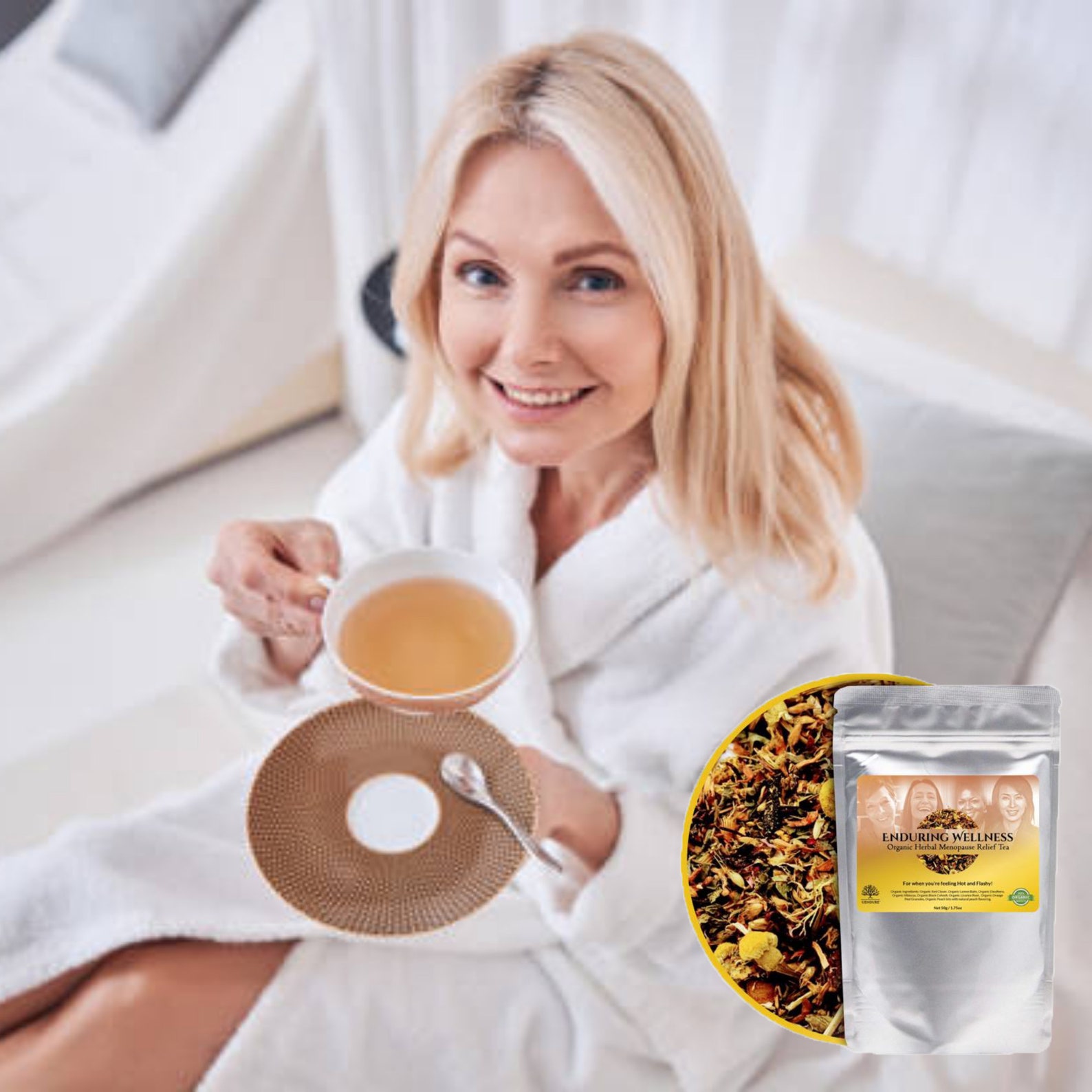 Organic Menopause Tea, Check Out the Reviews Premium Tea Bags Herbal