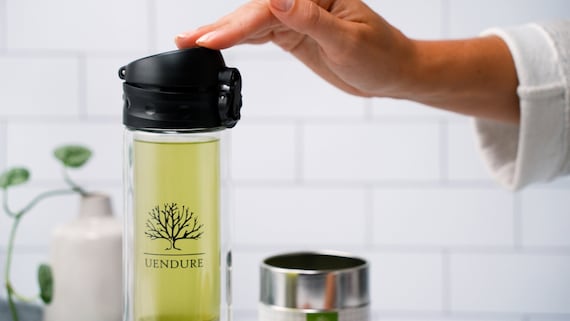 Tea Infuser Travel Bottle Tumbler