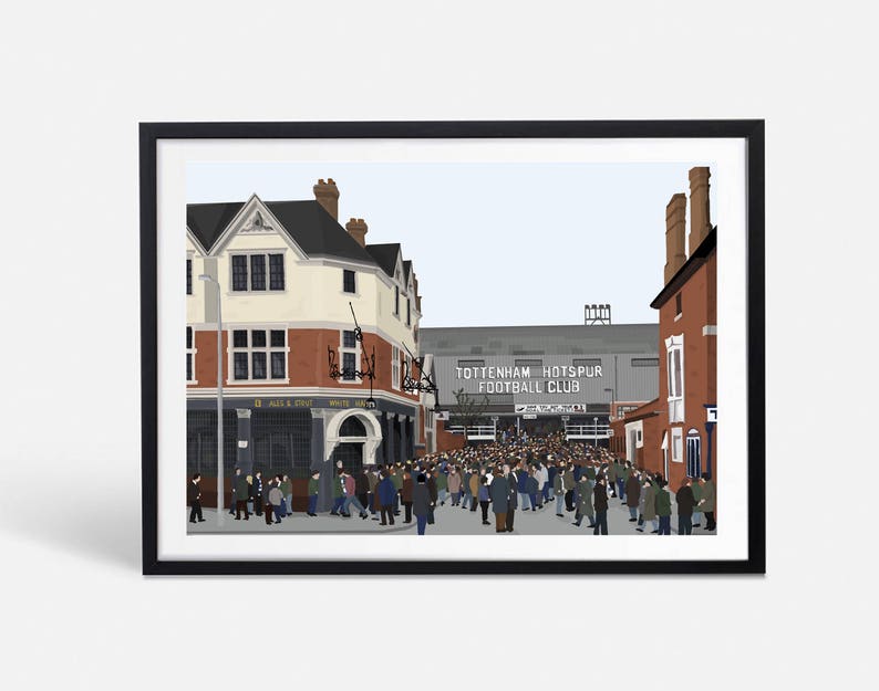 White Hart Lane Tottenham Hotspur Print image 1