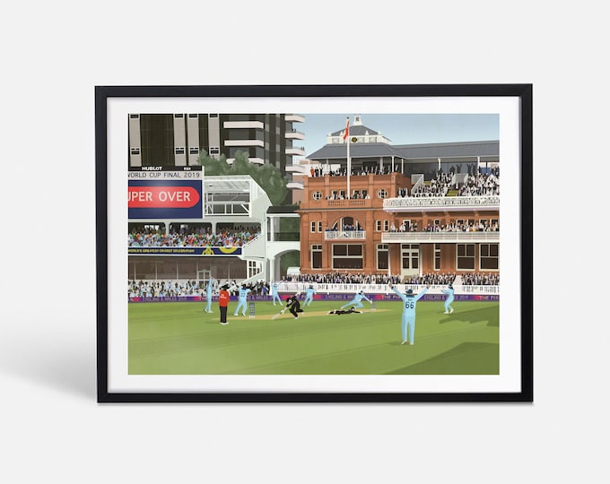 Lord's Cricket Ground Print Etsy UK