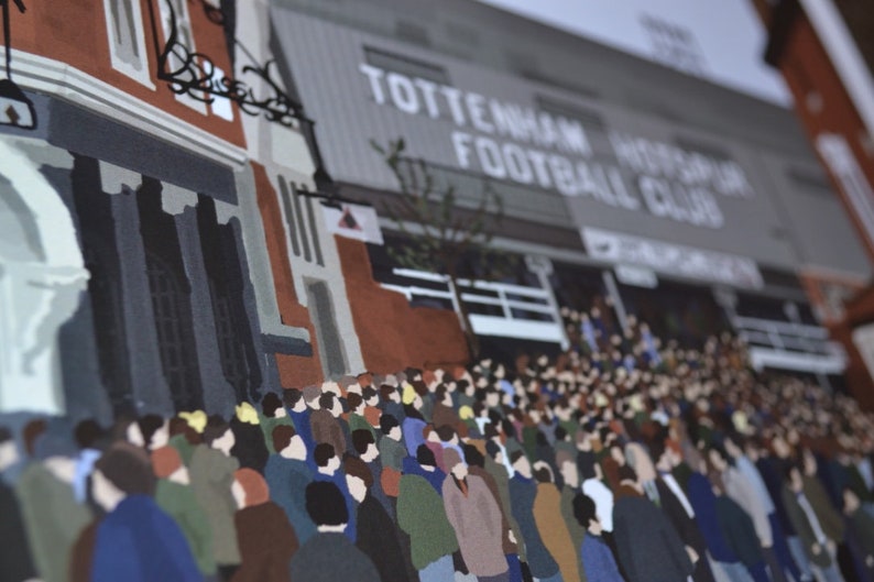 White Hart Lane Tottenham Hotspur Print image 4