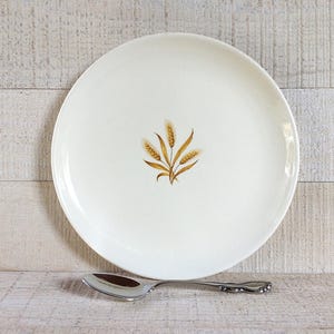 Golden Wheat pattern harvest side plate