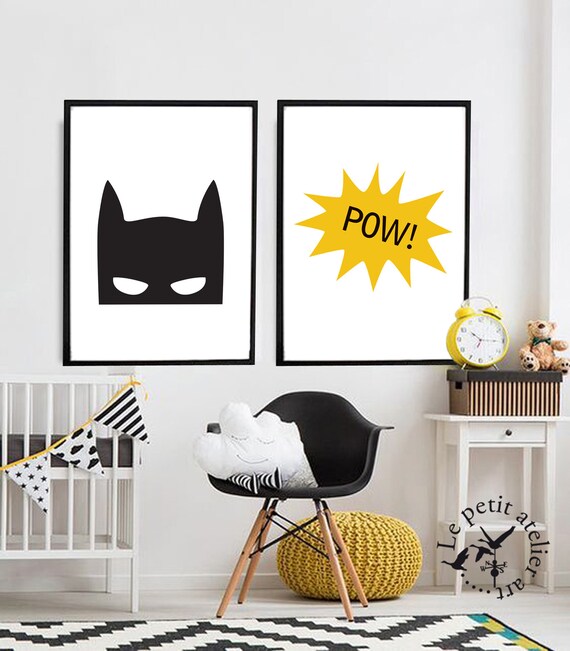 Superhero Wall Art Printables Wall Design Ideas