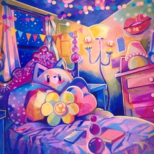 Too Roomy Print 7” by 7”