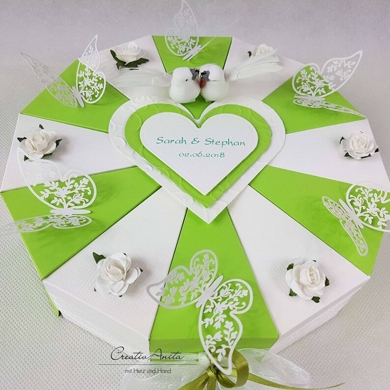 Wedding Cake Money Gift Etsy