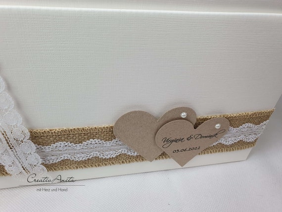 Brief- Und Kartenbox „Golden Times“ Zum 18. Geburtstag – Weiß & Gold, Ca. 20 X 20 X 20 Cm