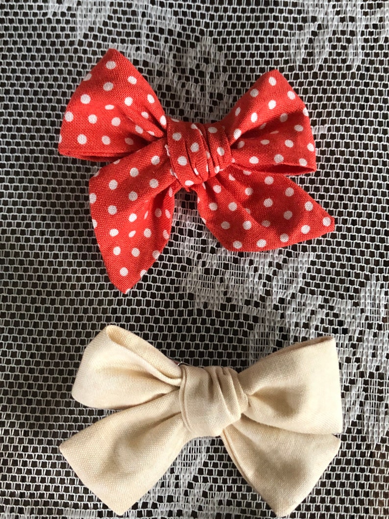 Girls Bows set of 3