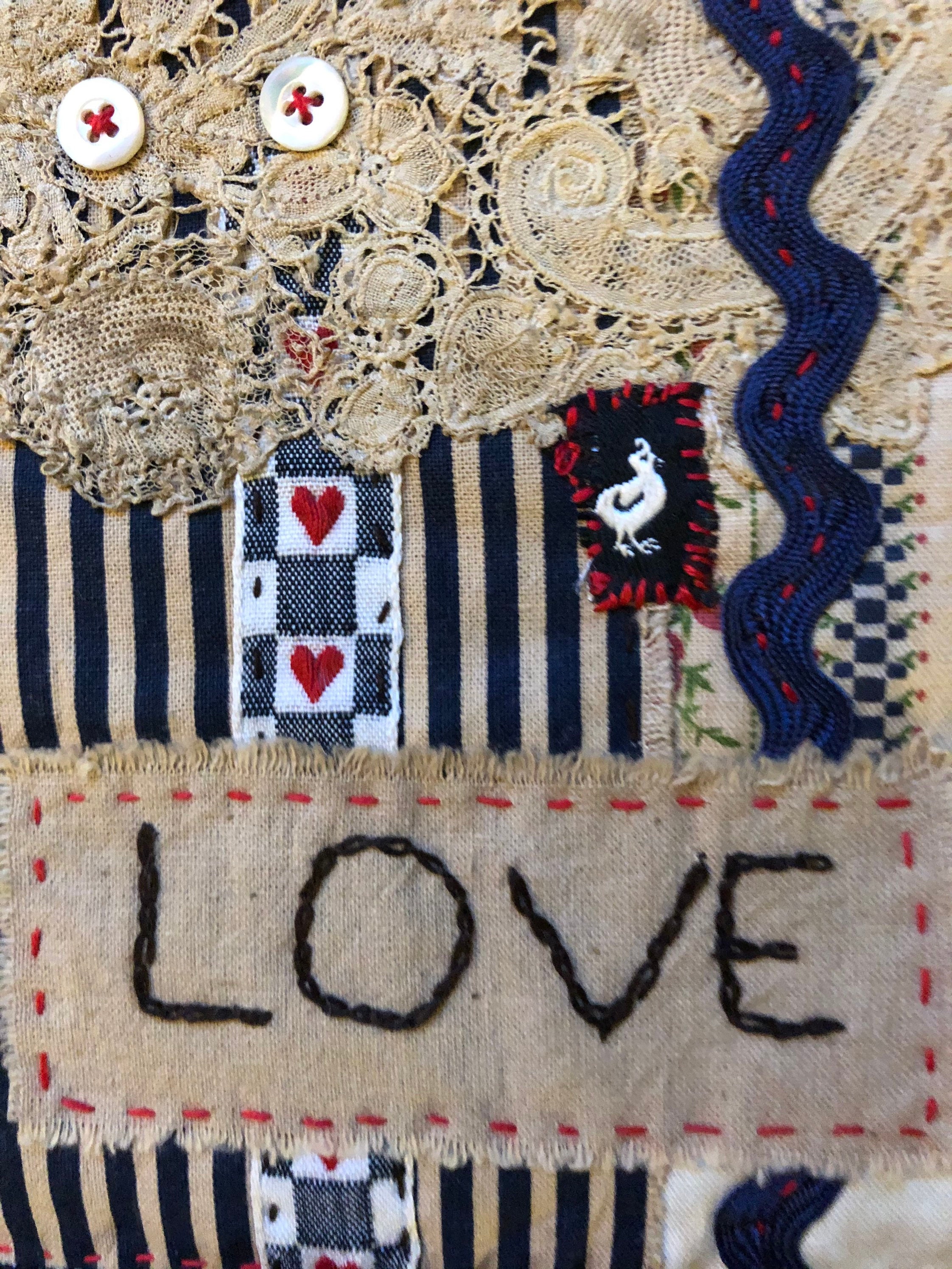 Vintage style wall hanging Etsy