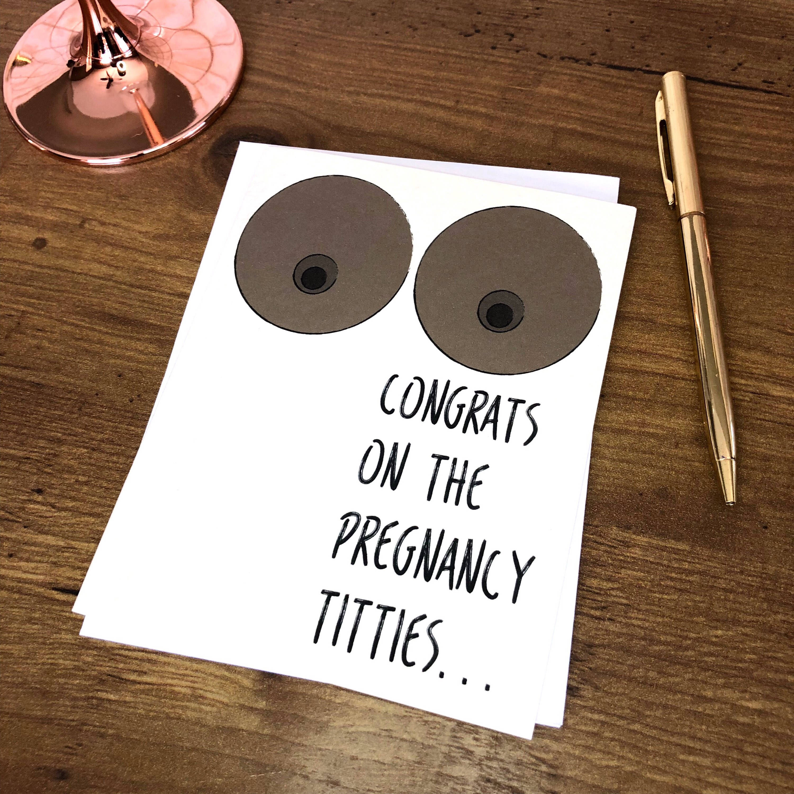 Pregnancy Card Congratulations Pregnancy Gift - Etsy