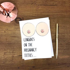 Pregnancy Card, Congratulations Pregnancy Gift, Congratulations Pregnancy Card, Funny Pregnancy Cards, Expecting Mom Gift, Pregnancy image 5