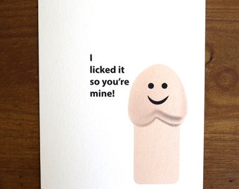 Naughty Valentines Day Card, Funny Valentines Card, Adult Valentines Card, Naughty Valentines Card, Naughty Valentines Day Card for Him