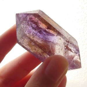 Gorgeous Natural Ametrine Quartz Polished Double Terminated Point,Amethyst,Citrine,Phantom,Healing Crystal Wand