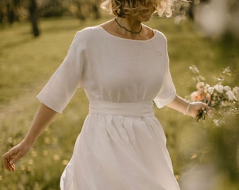 LINENweddingDRESSES - Etsy 日本
