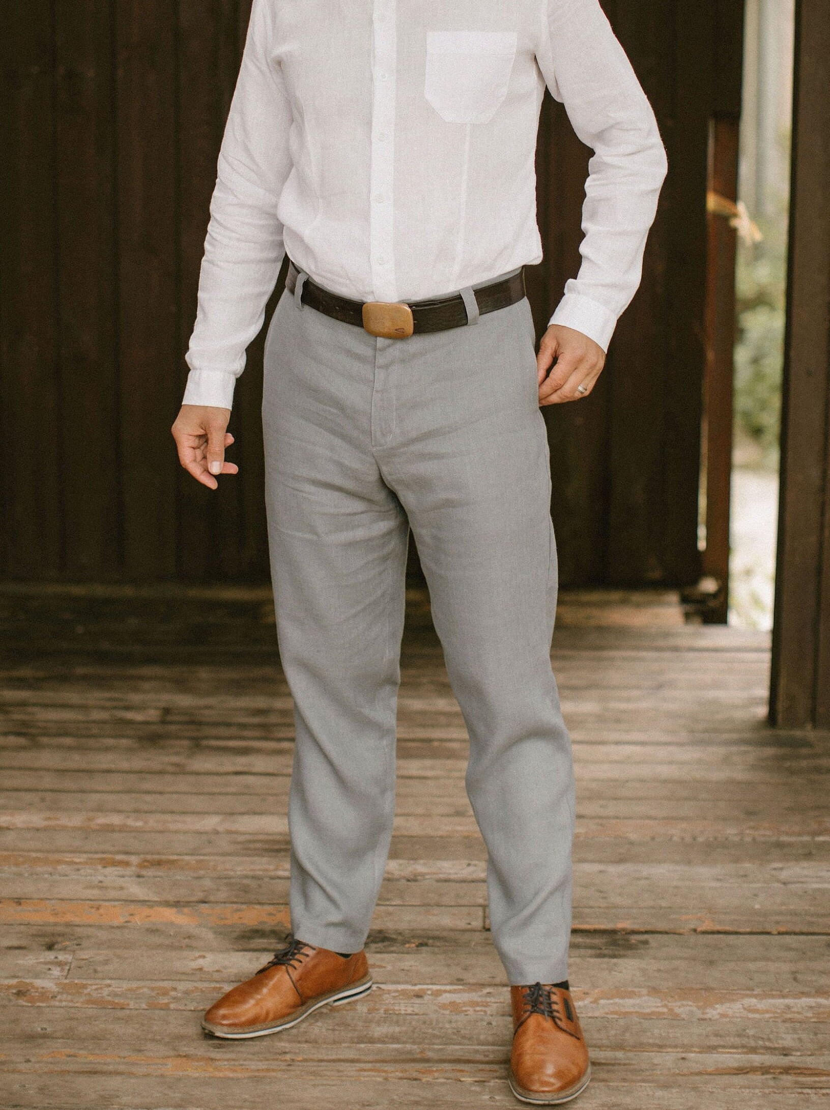 linen trousers for men