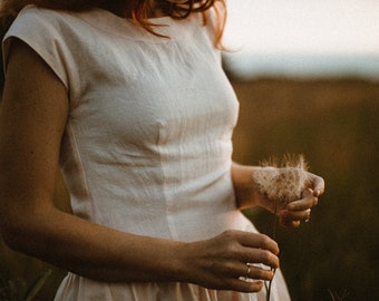 Special Occasion Attire, Rustic Linen Dress, Mother Of The Groom Gown, Elegant Classy Dress, Linen Wear For Women, Bespoke Flax Outfit.