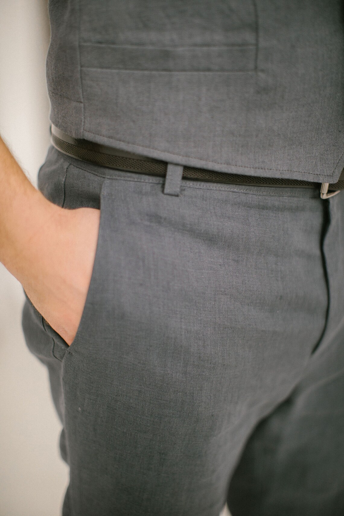 Linen Groom Pants Linen Trousers For Men Wedding Pants Etsy