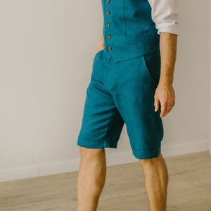 Smart mens deals shorts for wedding