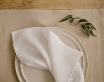 Linen Napkins Set Of 12, Wedding Table Ideas, Rustic Wedding Table Decorations, Table Linen, Wedding Table Napkins, Wedding Table Deco